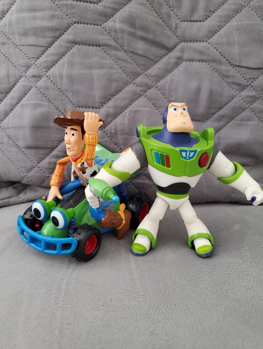 Toy Story Woody and Buzz Lightyear Action Figures with  RC